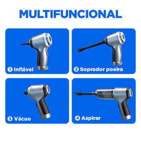 Aspirador de Pó Portátil CleanMax