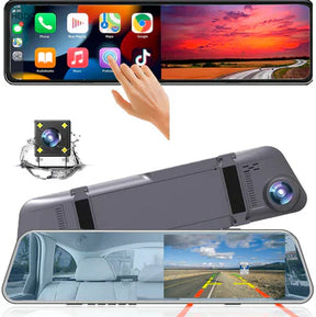 Retrovisor Multimídia SmartVision – com Câmera de Ré Full HD