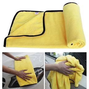 Kit 5 Panos de Microfibra Para Secar Carros | Car Cleaning